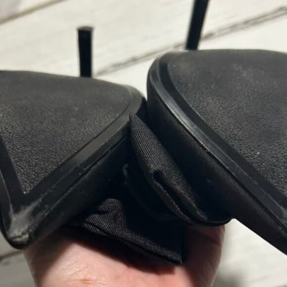 Zara Satin Slingback heels with Bow detail - Picture 3 of 4